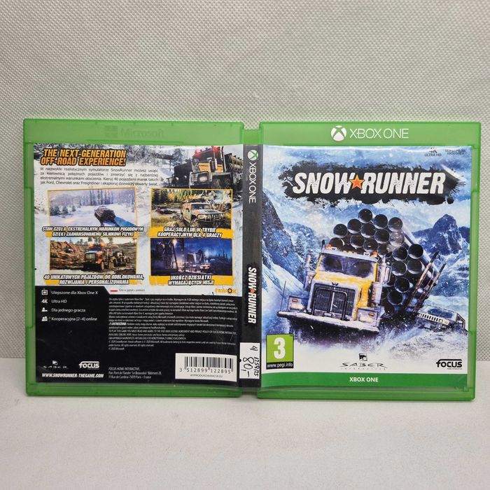 Gra Xbox One Snow Runner PL; Komis Jasło Igielna
