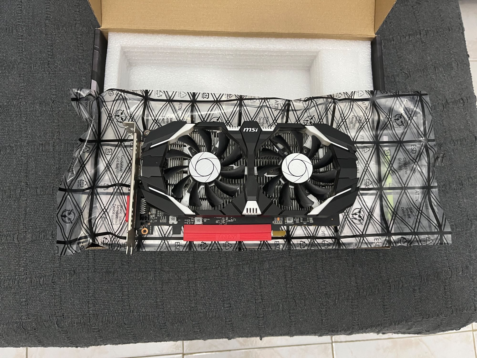 Msi GeForce gtx 1050Ti OC 4 gb ddr5 dual fan