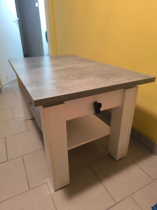 Stół szary rozkładany