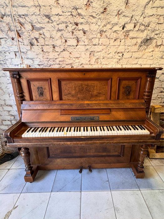 Pianino z 1884. Gebr. Zimmermann A. G.