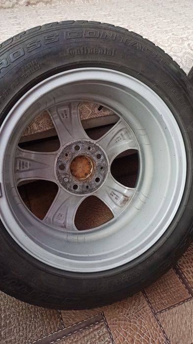 Диски BMW r17  5*120 оригинал  резина  235 55 17