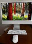 Apple iMac M1 Silver Retina 24 cale 8GB / 512 GB z 2023 r. - jak nowy!