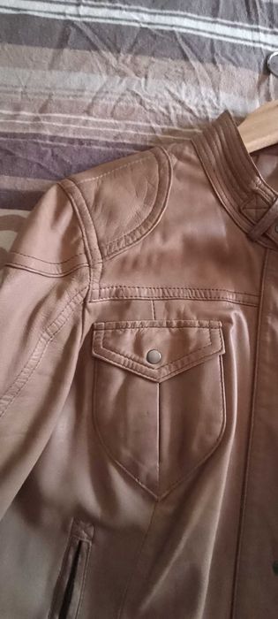 Casaco em Pele M/L (48/50)