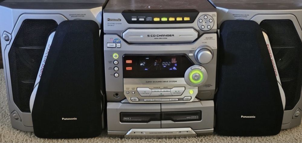 Музыкальный центр Panasonic sa-ak47(Bluetooth)