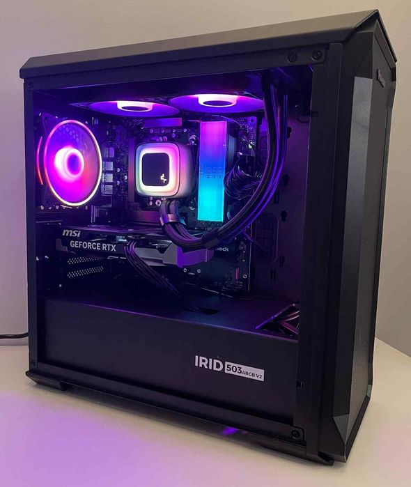 FV23%/Ryzen 7 8700F/32Gb Ram/RTX 5070/Chłodzenie Wodne