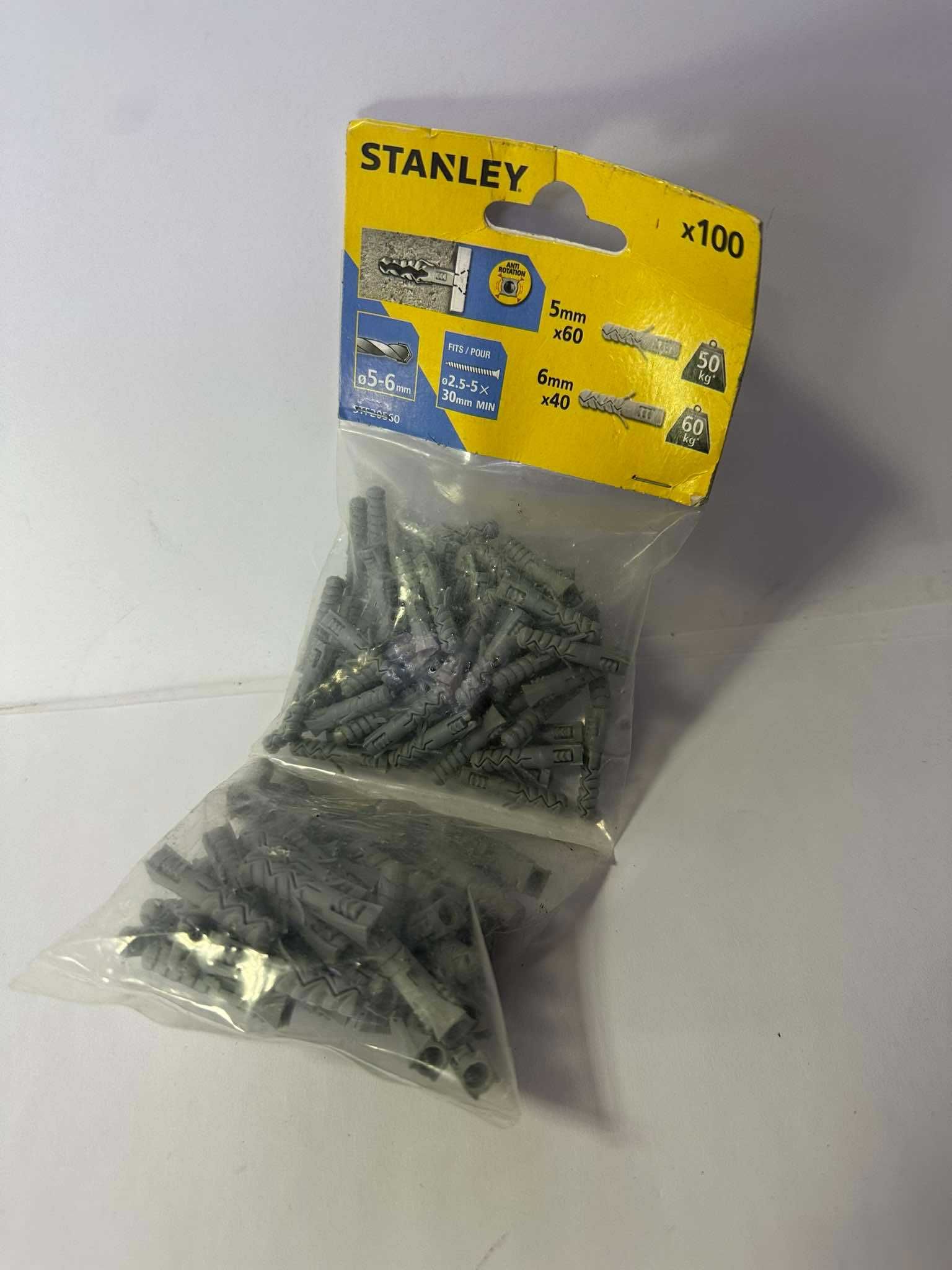 STANLEY Kołki rozporowe STF20560-XJ (2123/24) tyl