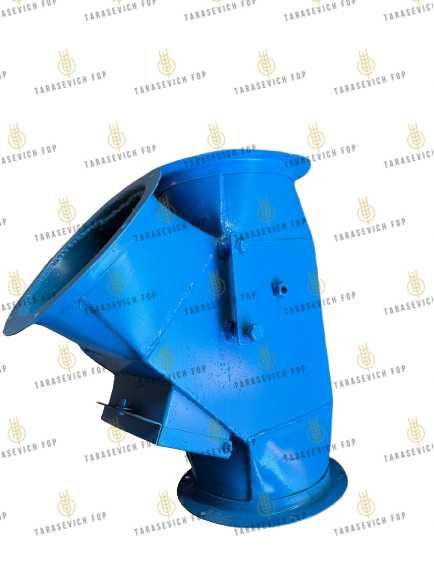 Зернопровода для зерна: засувки, клапани, фланці, сектора поворотні