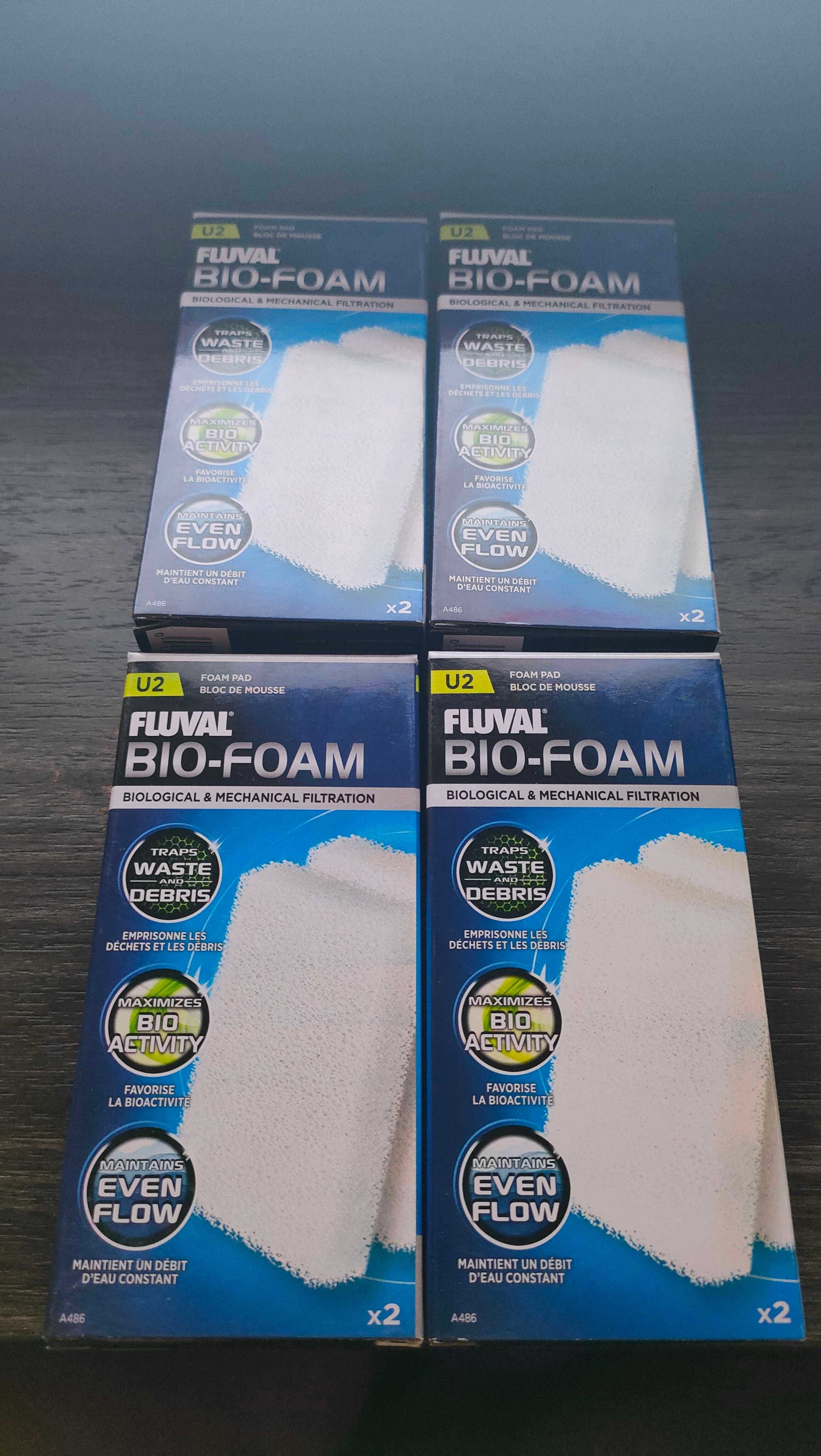 Zestaw 4x FLUVAL BIO-FOAM wkładka piankowa do filtra U2 akwarium