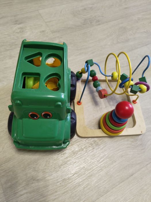 Машинка сортер развивающие пальчиковый лабиринт игрушки іграшки