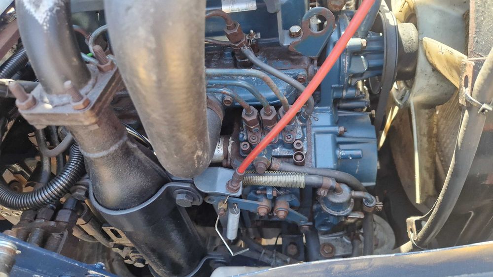 silnik Kubota  D1105-EU2 Moffett pompa hydromatik  wózek podwieszany