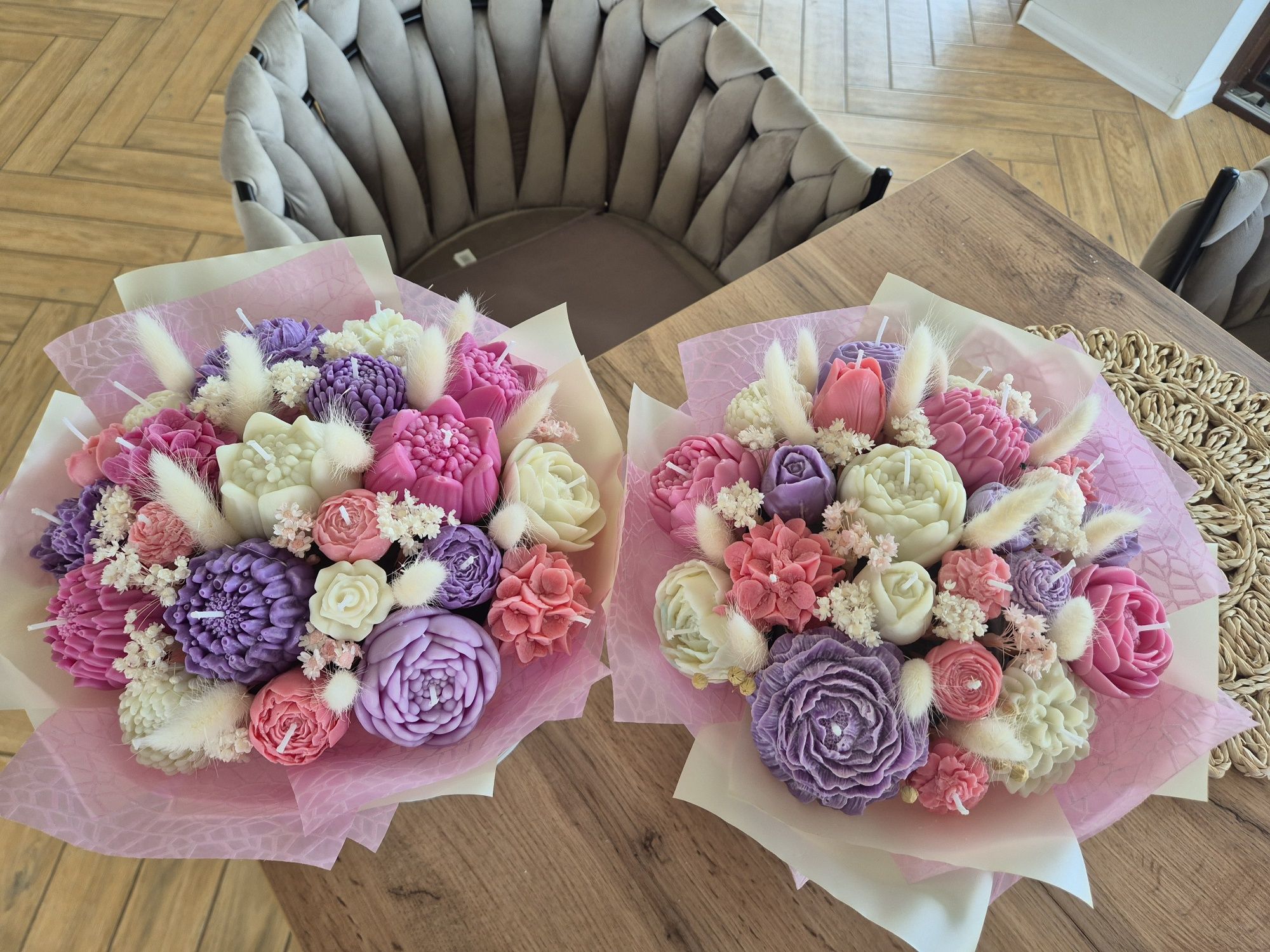 Flower boxy ze świec sojowych