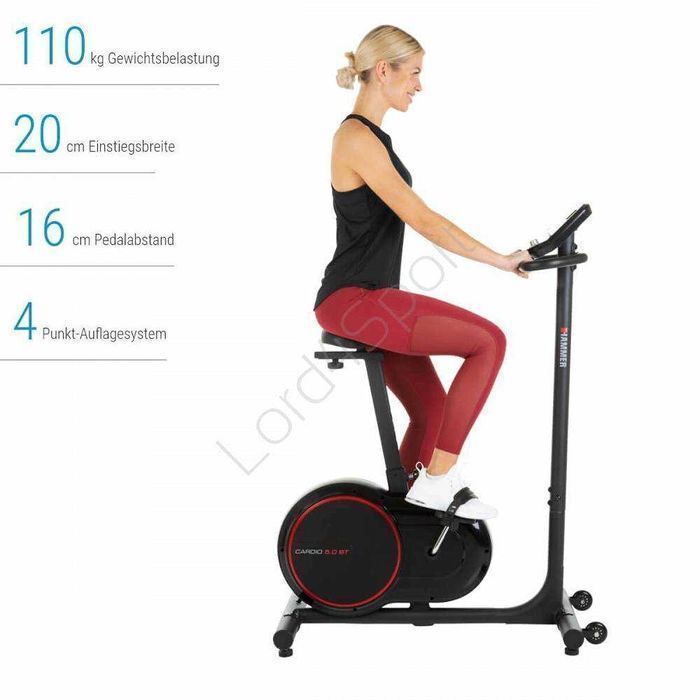 Rower stacjonarny magnetyczny HAMMER CARDIO 5.0