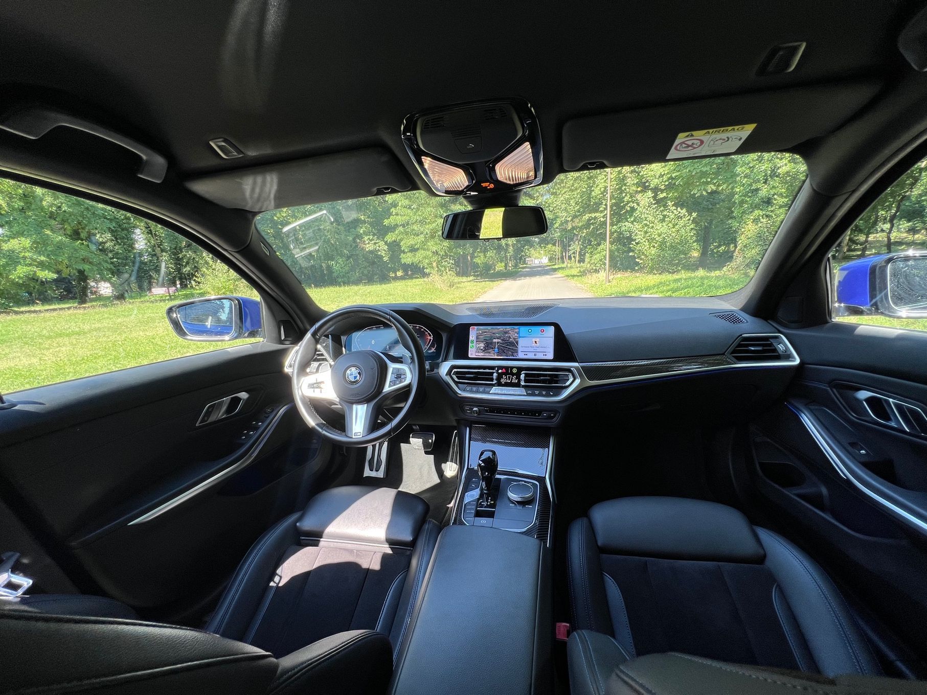 BMW Seria 3 320d M sport hamulce lasery Portimao Blue FV23%
