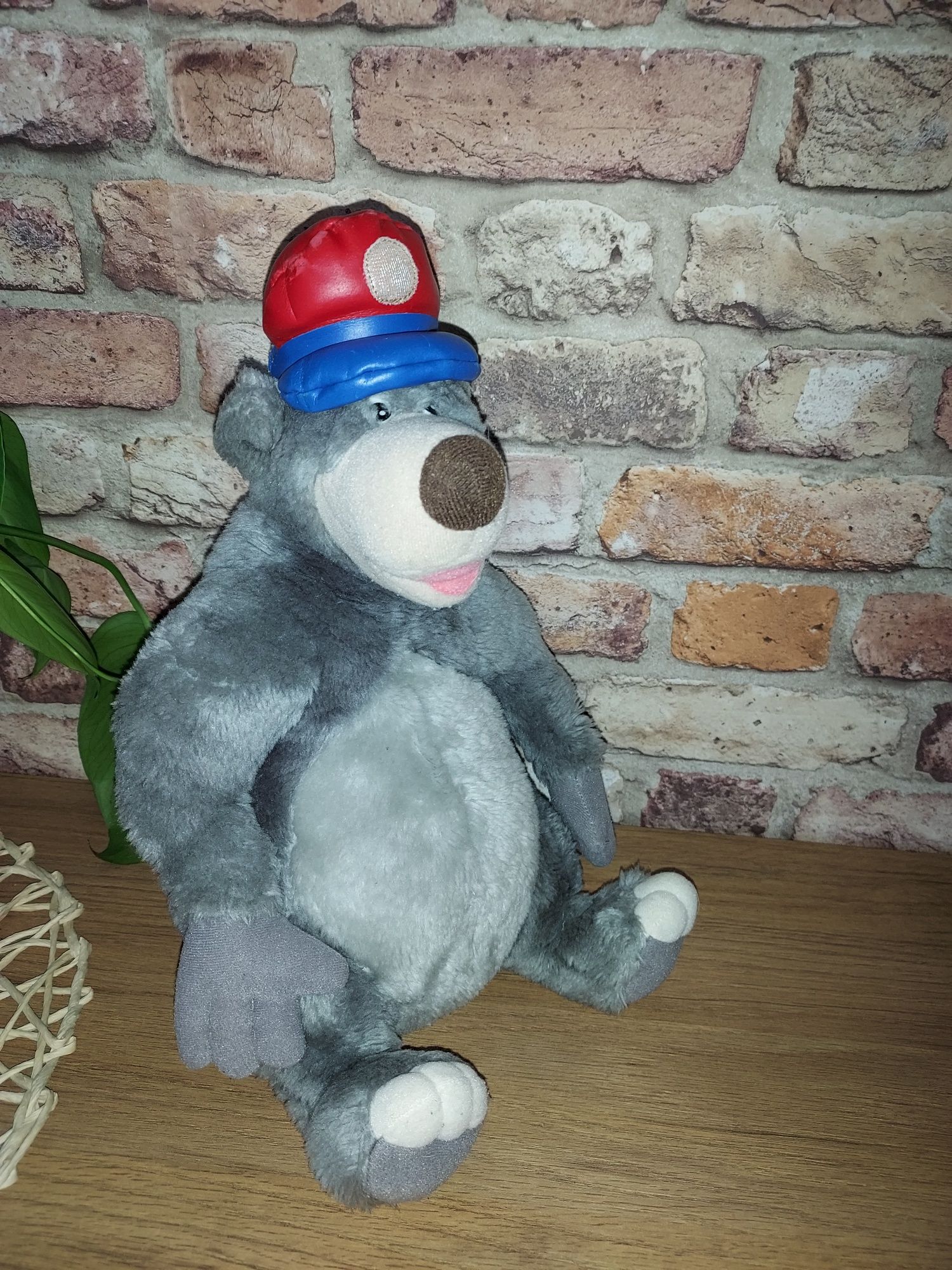 Mis Baloo  z bajki Disneya Super Baloo mierzy 35 cm, jest jak nowy