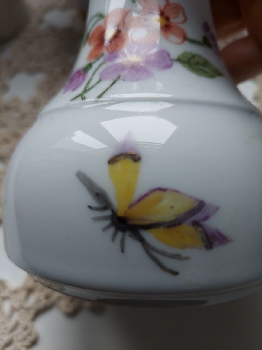 Thomas Rosenthal wazon,  porcelana w kwiaty