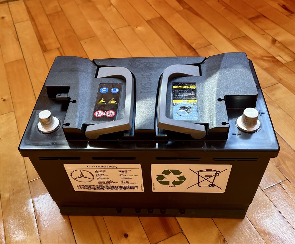 Акумулятор MERCEDES LI-LON, Li-lon Starter Battery