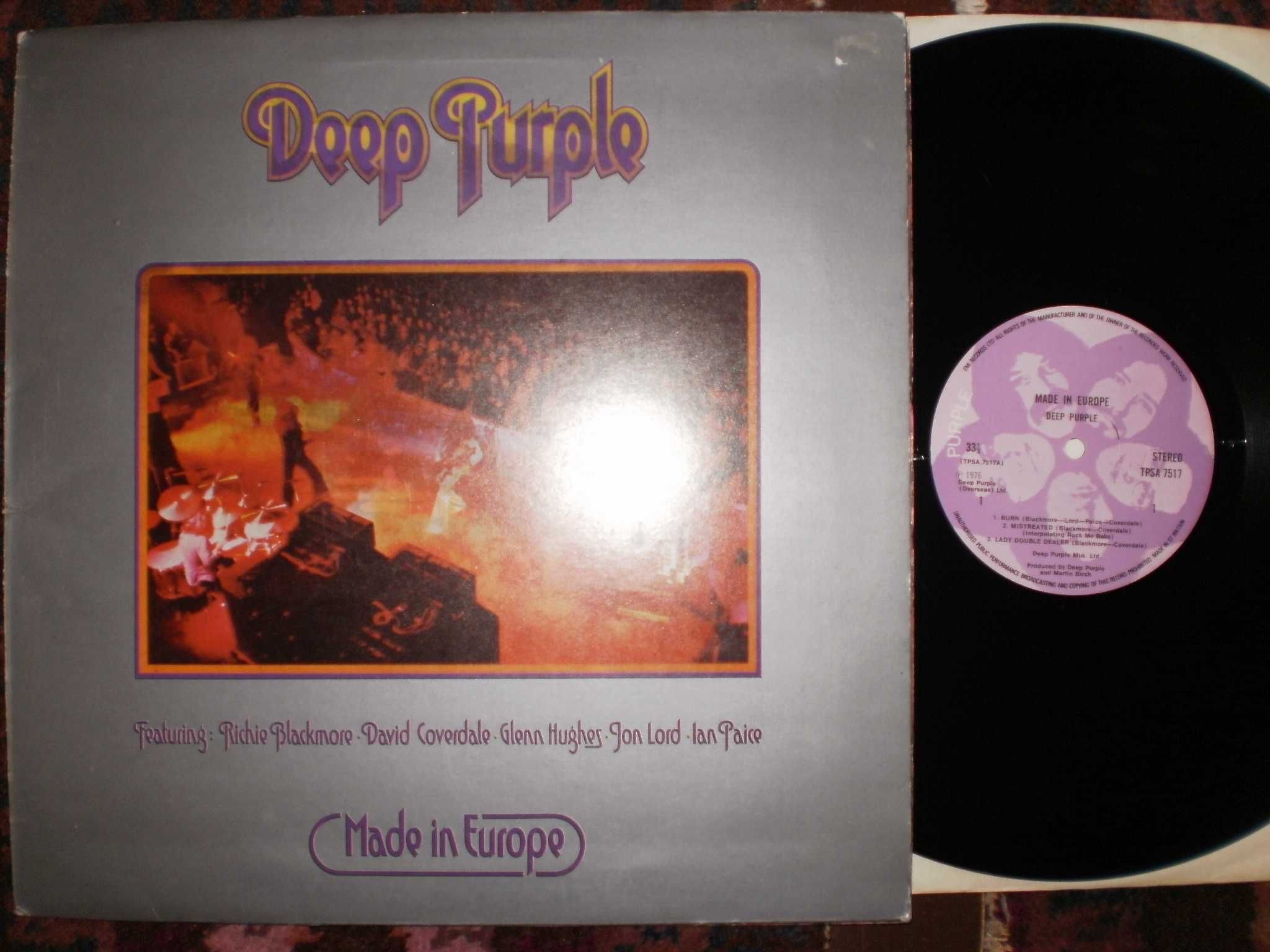 Deep Purple Made in Europe I wyd. UK