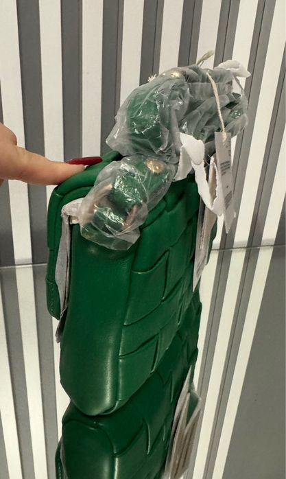 Nowa zielona torebka Liu Jo  ECS S Crossbody AA2241