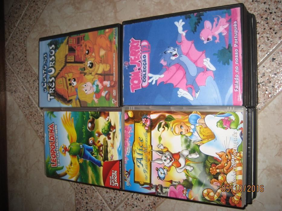 Varios DVD infantis