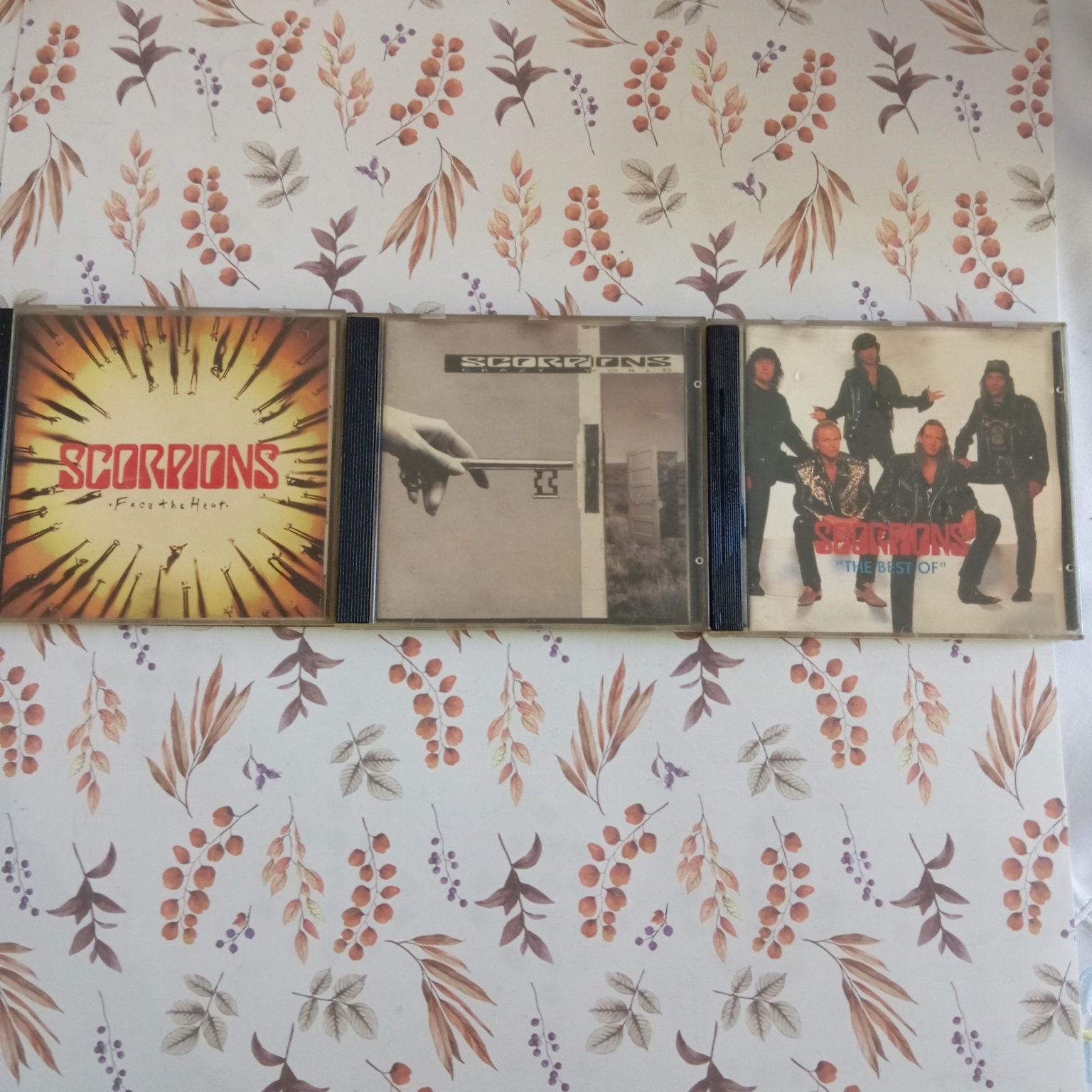 Kolekcja 3xCD SCORPIONS "Face the heat, Crazy World, The best of"