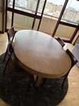 Conjunto de mesa de jantar com 4 cadeiras