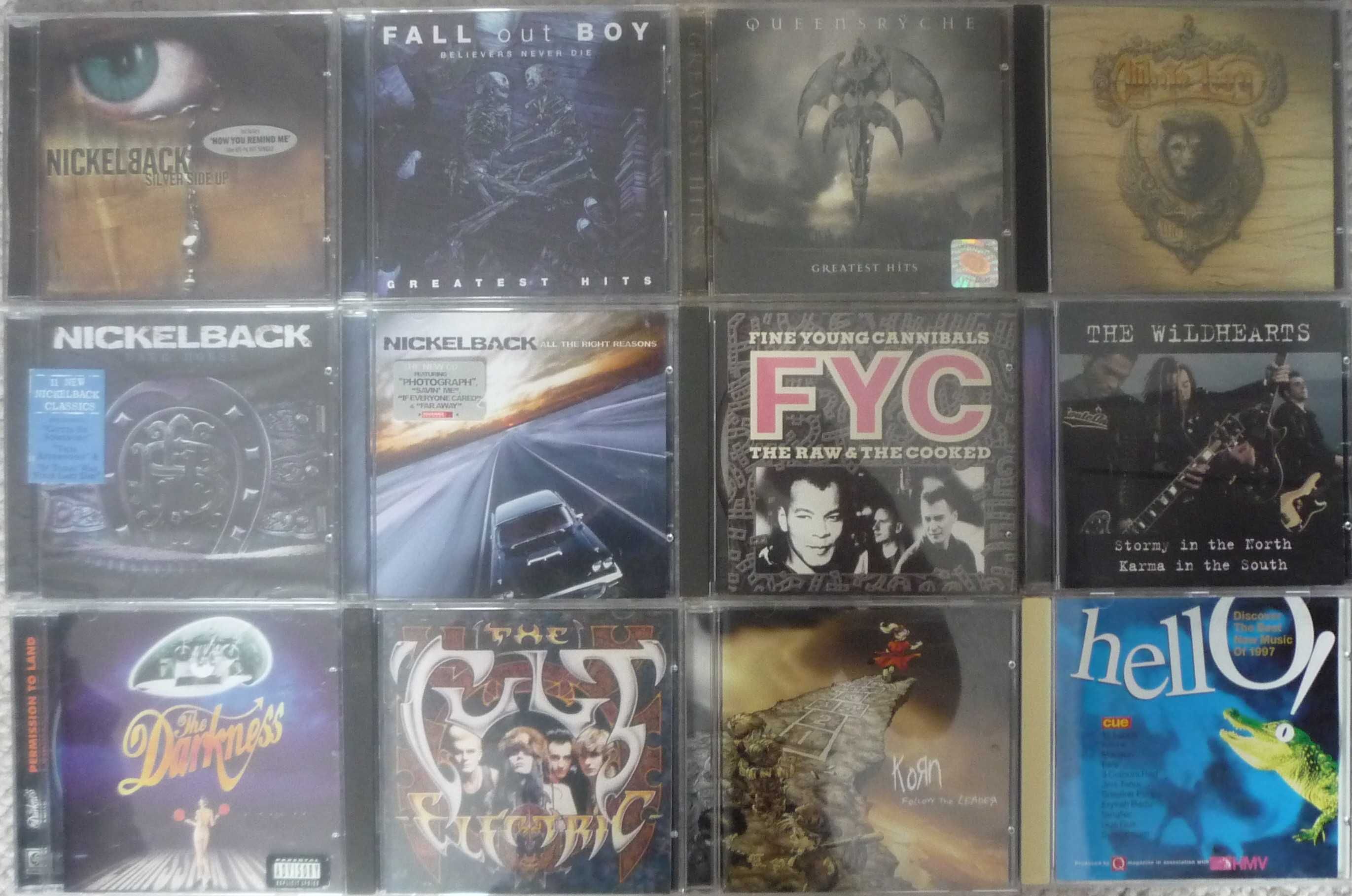 14xCD The Cult, Rammstein, Radiohead, Black Crowes