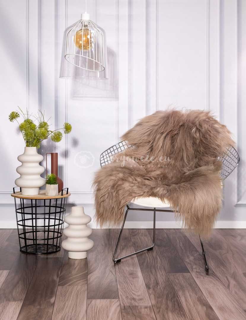Skóra owcza Island/ farbowna/ taupe XS