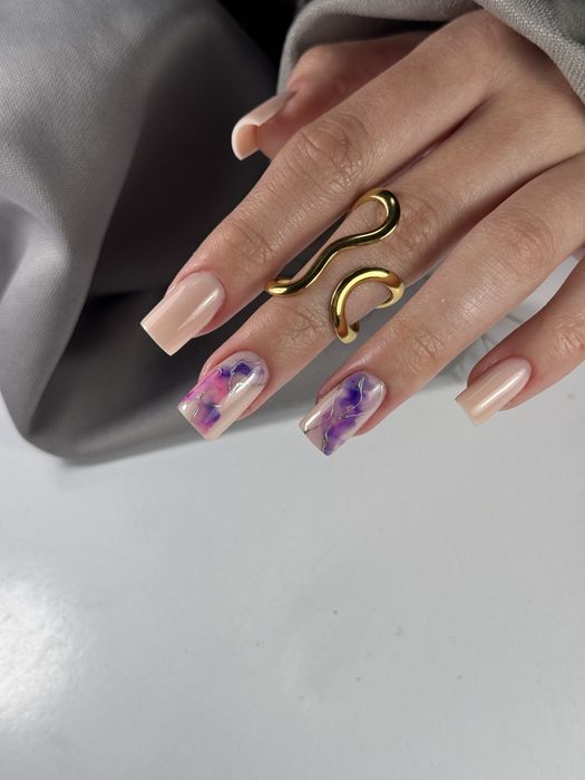 stylizacja paznokci,hybryda