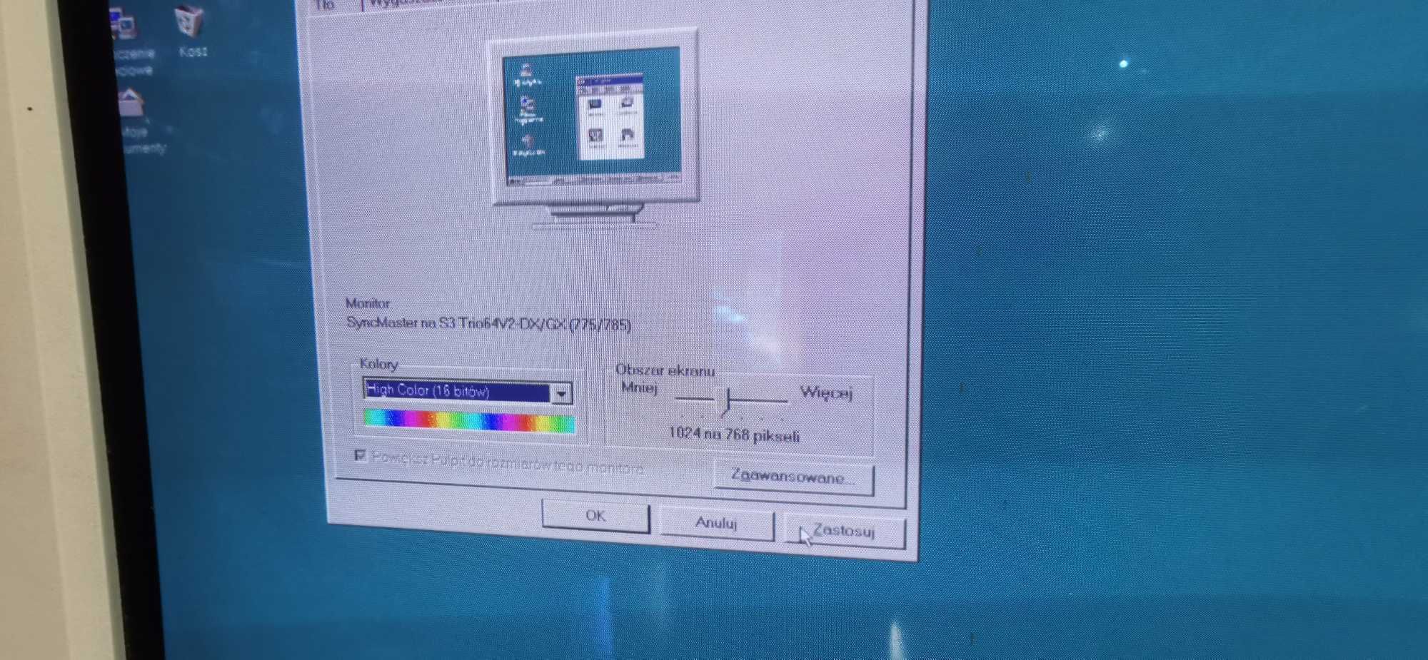 Monitor CRT Samsung Syncmaster 755dfx
