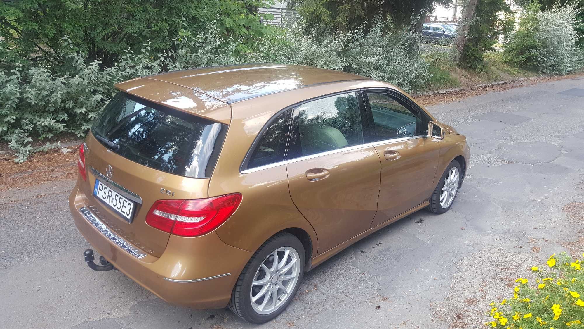 Mercedes-Benz B 200 CDI (W246) Bronze gold