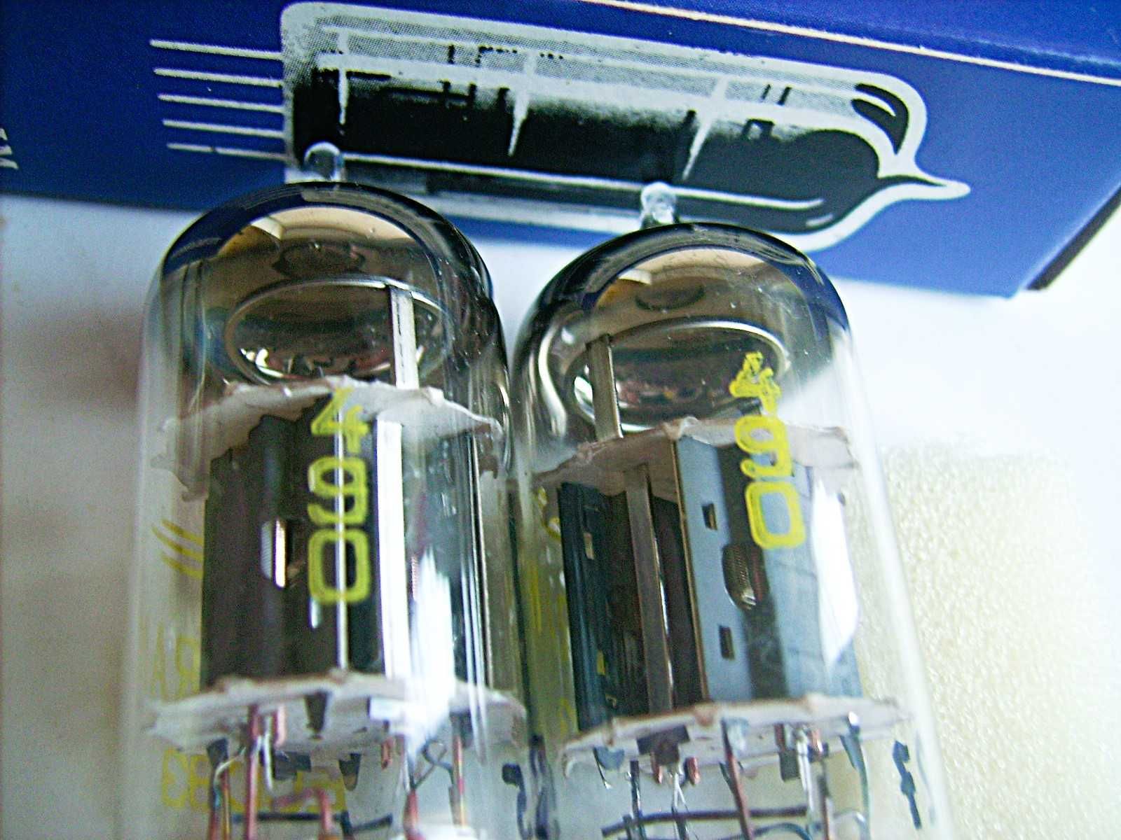 Para-ECC83 / TUNGSRAM / NOS = 12AX7 = E83CC /1975 , Bardzo Mocne !