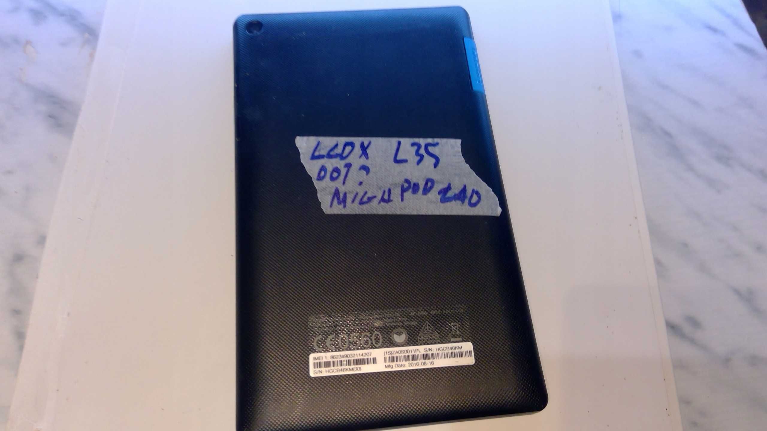 Tablet Lenovo TB3-710I 7" 1 GB / 8 GB L35
