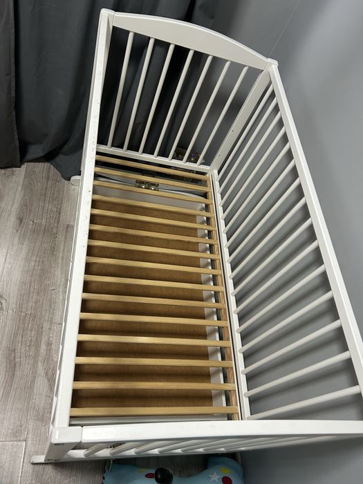 Łóżeczko Klupś z funkcją kołyski