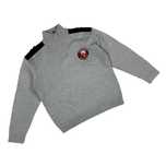 No Fear 1/4 zip sweter zapinana bluza z nadrukiem vintage 90s