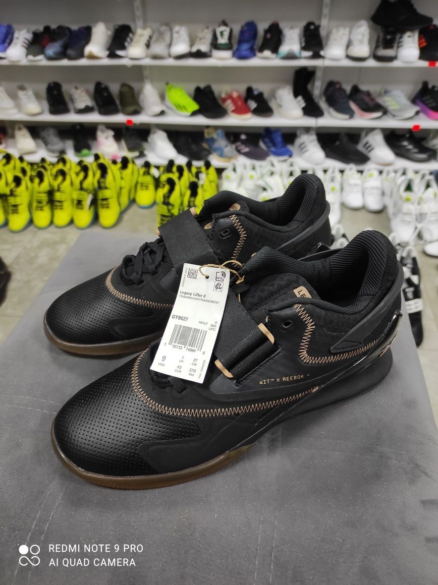 ОРИГІНАЛ 100% Кросівки Штангетки Reebok Legacy Lifter II GY8627 42