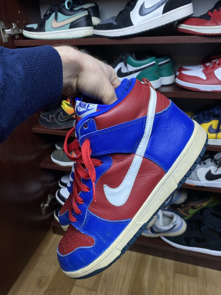 Nike dunk 2003 spider man blue red