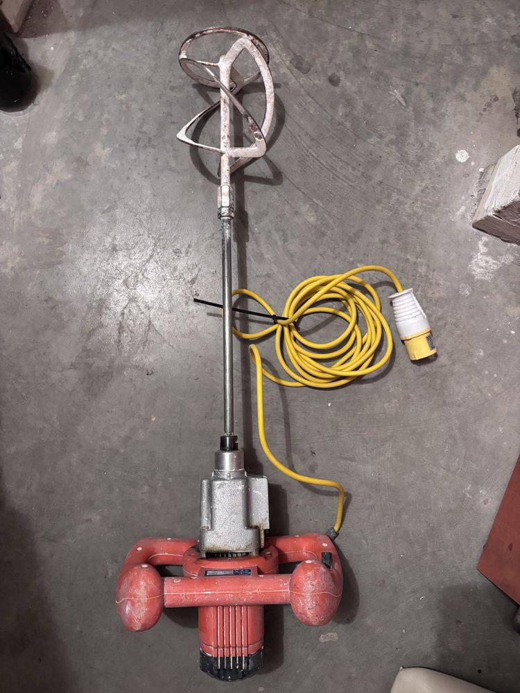 Mieszadło budowlane Vitrex Power Mixer 1400W – 110V z walizką