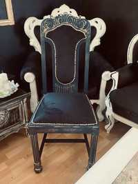Krzesło antyk odnowione vintage retro