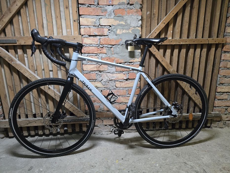 Triban RC 120 L gravel z 2024 szosa przełajowy karbon rama alu