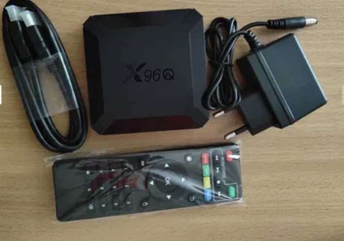 смарт  приставка тв для телевизора  X96Q 2GB/16GB Android 10.0 тюнера