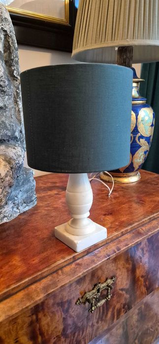 Antyk Lampa lampka z marmuru Francja. Unikat. Hollywood regency design