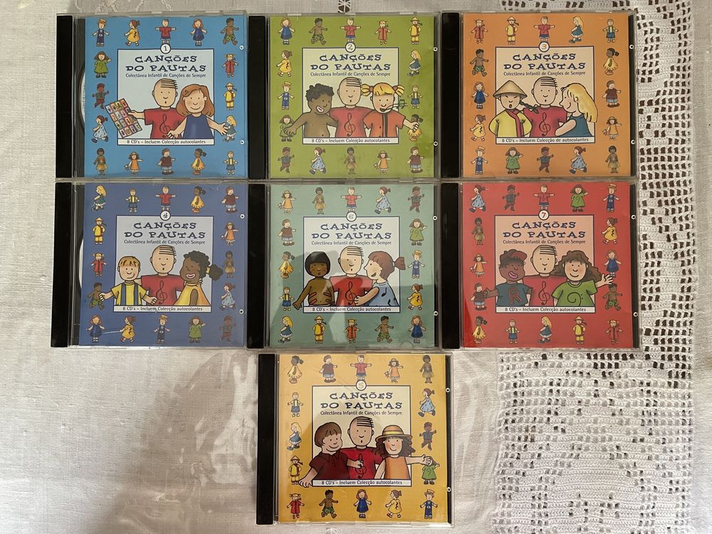 CDs de musica popular portuguesa para crianças
