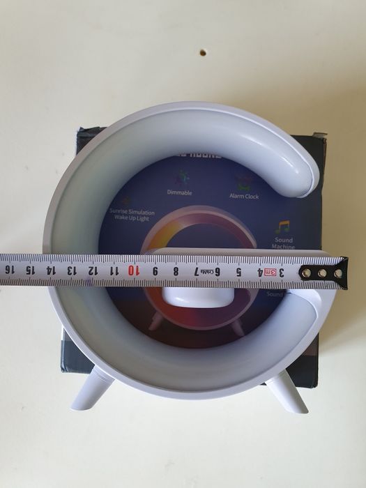 Budzik radio bluetooth głośnik