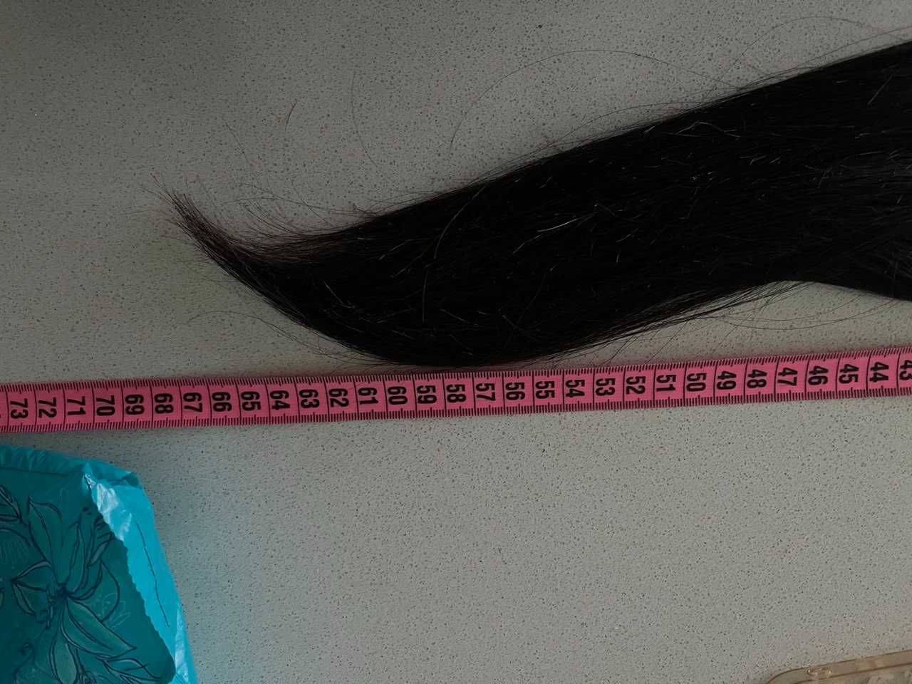 Натуральные волосы для наращивания 65см, 150 грамм