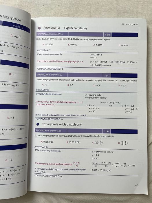 Książka jak zdać maturę z matematyki
