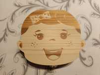Caixa para dentes de leite bebe menina