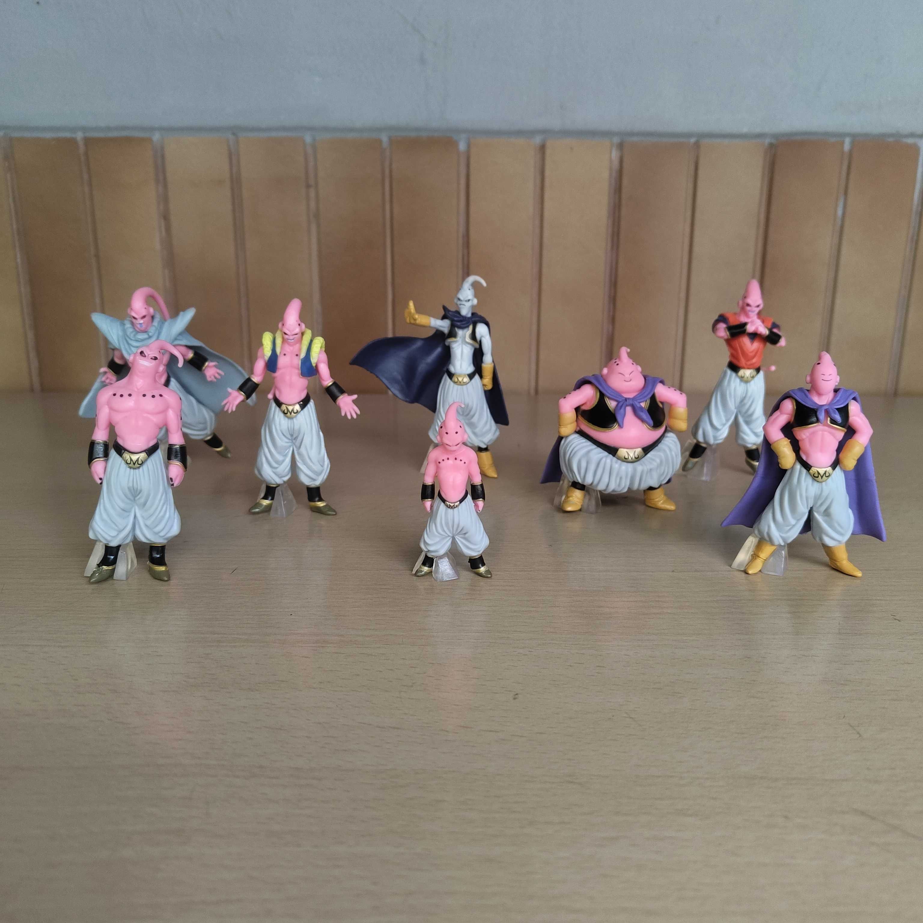 8 Bonecos Figuras Majin Boo, Bubu, Boo Boo Dragon Ball Z