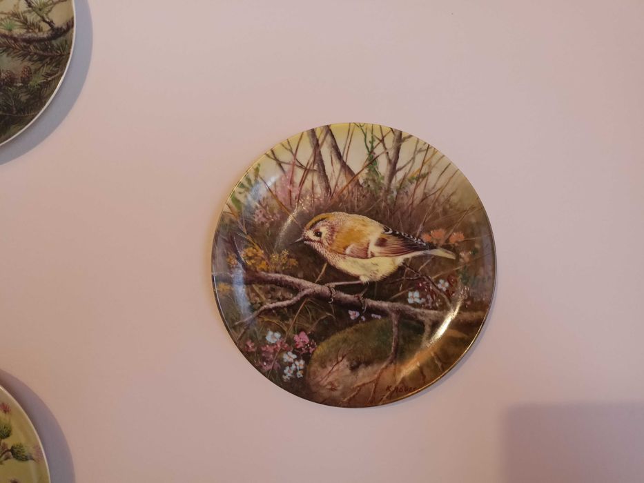 Telerze Bradex porcelana ptaki