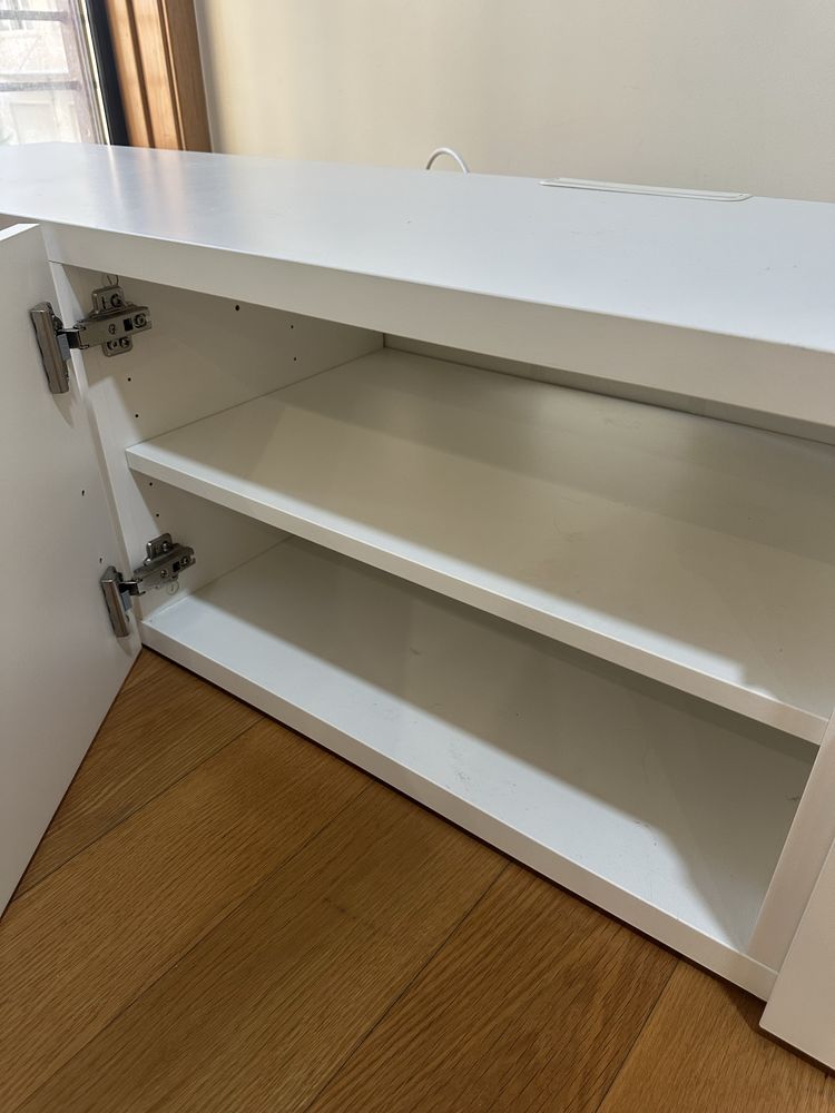 Móvel branco TV IKEA