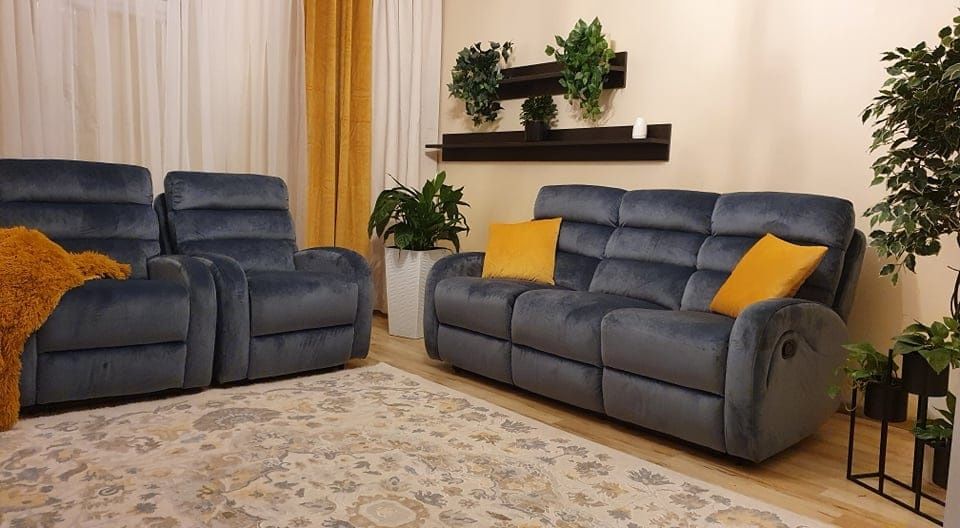 Zestaw relax Harena fotele komplet wypoczynkowy sofa
